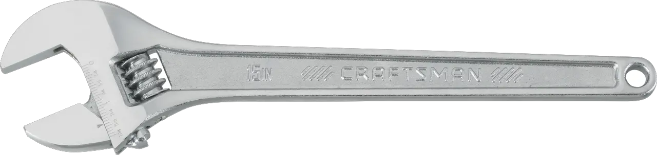 View of CRAFTSMAN Wrenches: Adjustable on white background