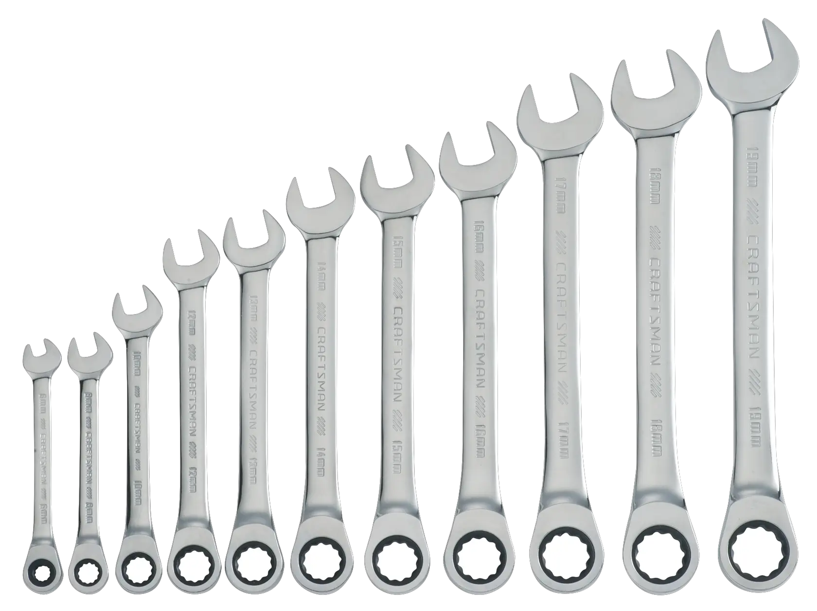 View of CRAFTSMAN Wrenches: Ratchet on white background
