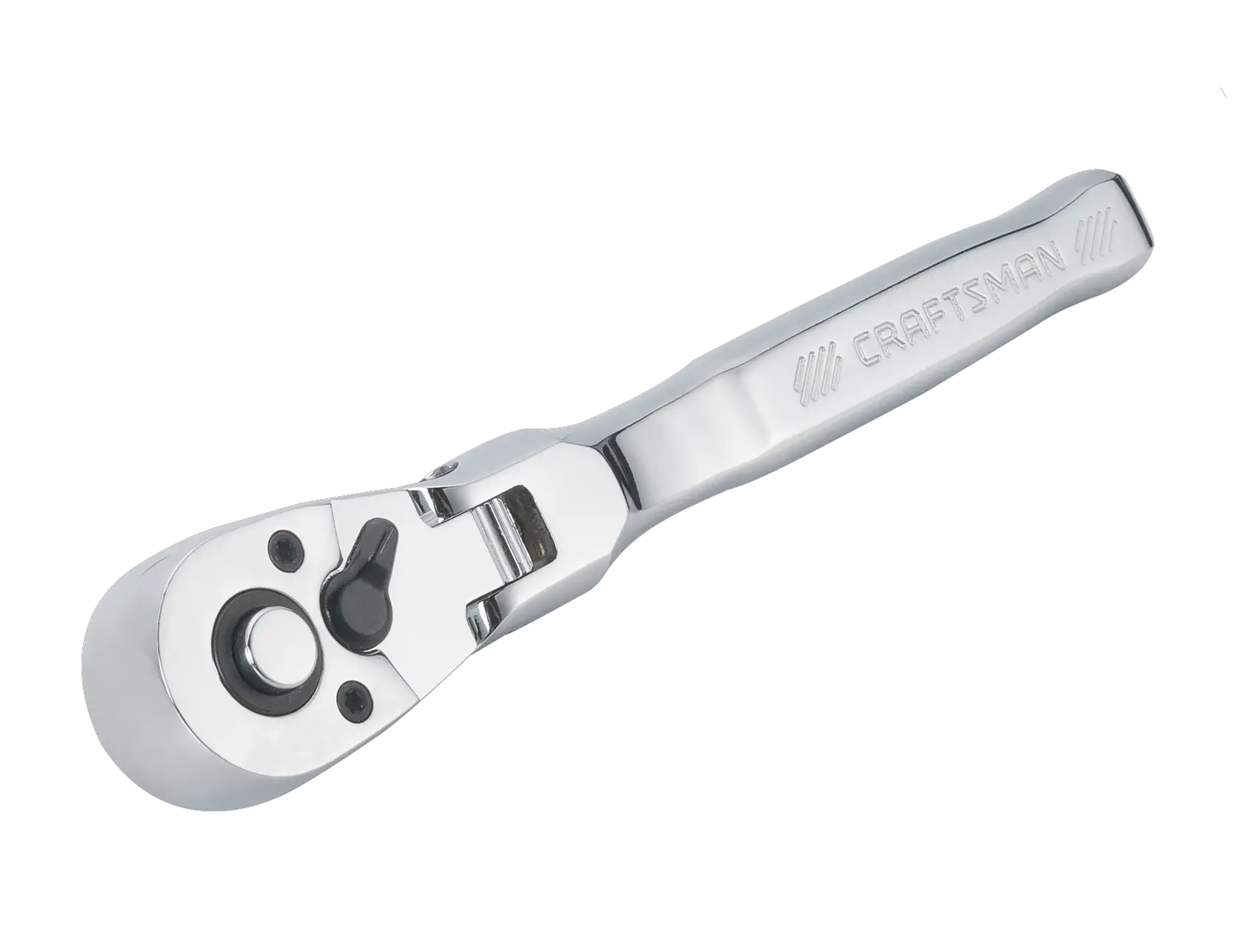 View of CRAFTSMAN Ratchets on white background
