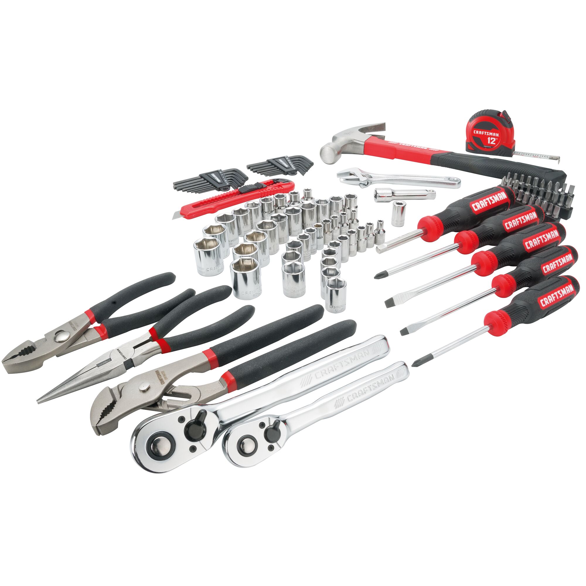 CRAFTSMAN 102-Piece Mixed Tool Set (CMMT99448)