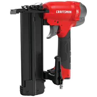 Profile of 18 gauge brad nailer.