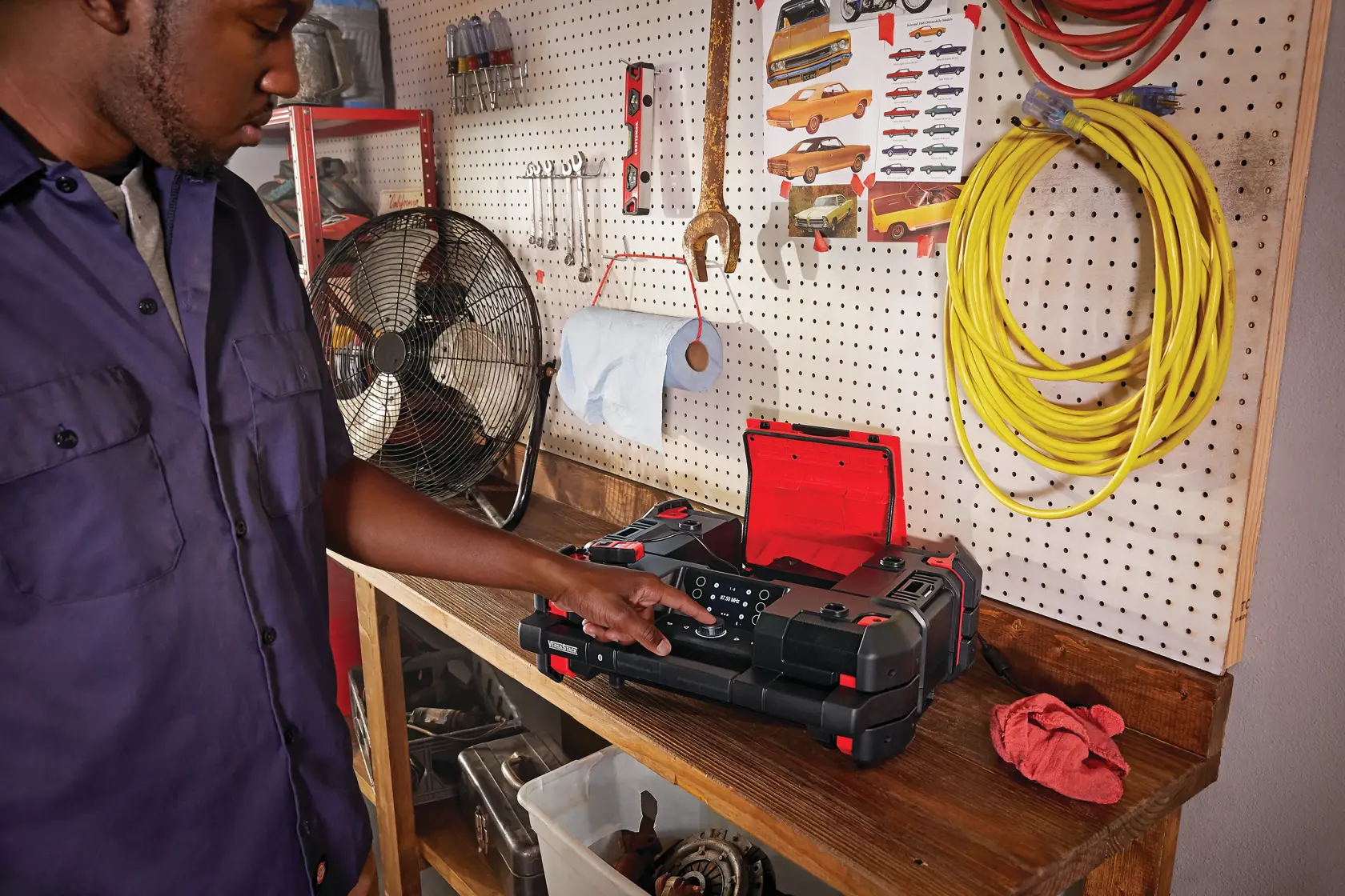 View of CRAFTSMAN Storage: Tstak  being used by consumer