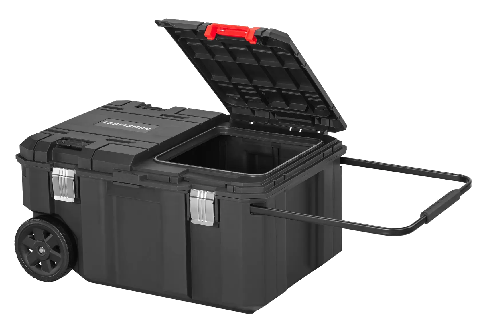 CRAFTSMAN VERSASTACK 30 Gallon Chest with half lid open