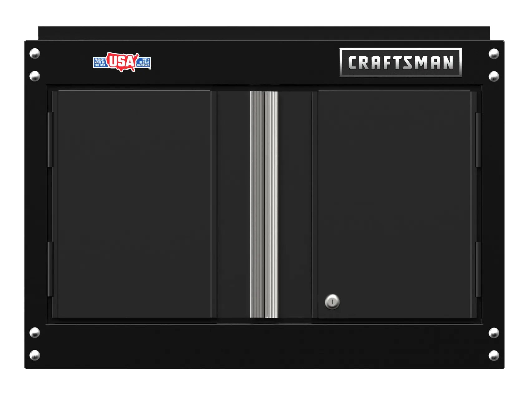 CRAFTSMAN 28-in wide by 18-in high storage wall cabinet straight forward view