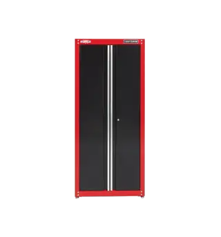 32 inch Wide freestanding tall garage storage cabinet.