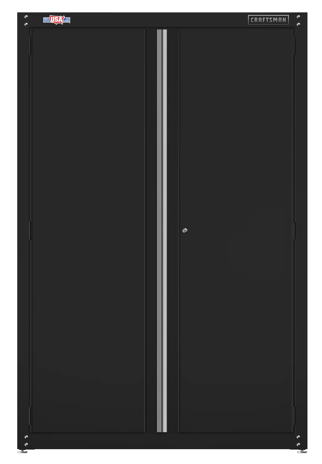 CRAFTSMAN 48-in wide storage cabinet straight forward view