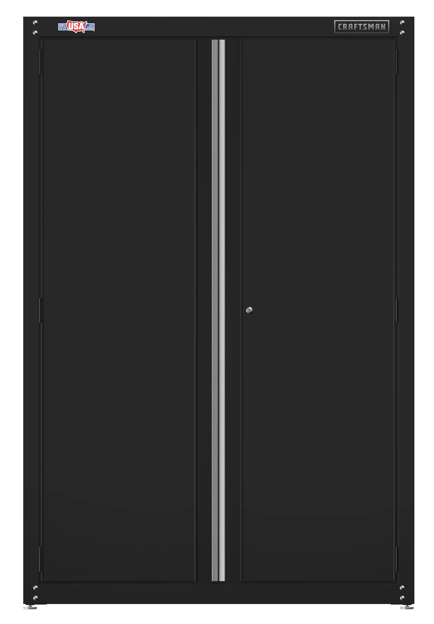 CRAFTSMAN 48-in wide storage cabinet straight forward view