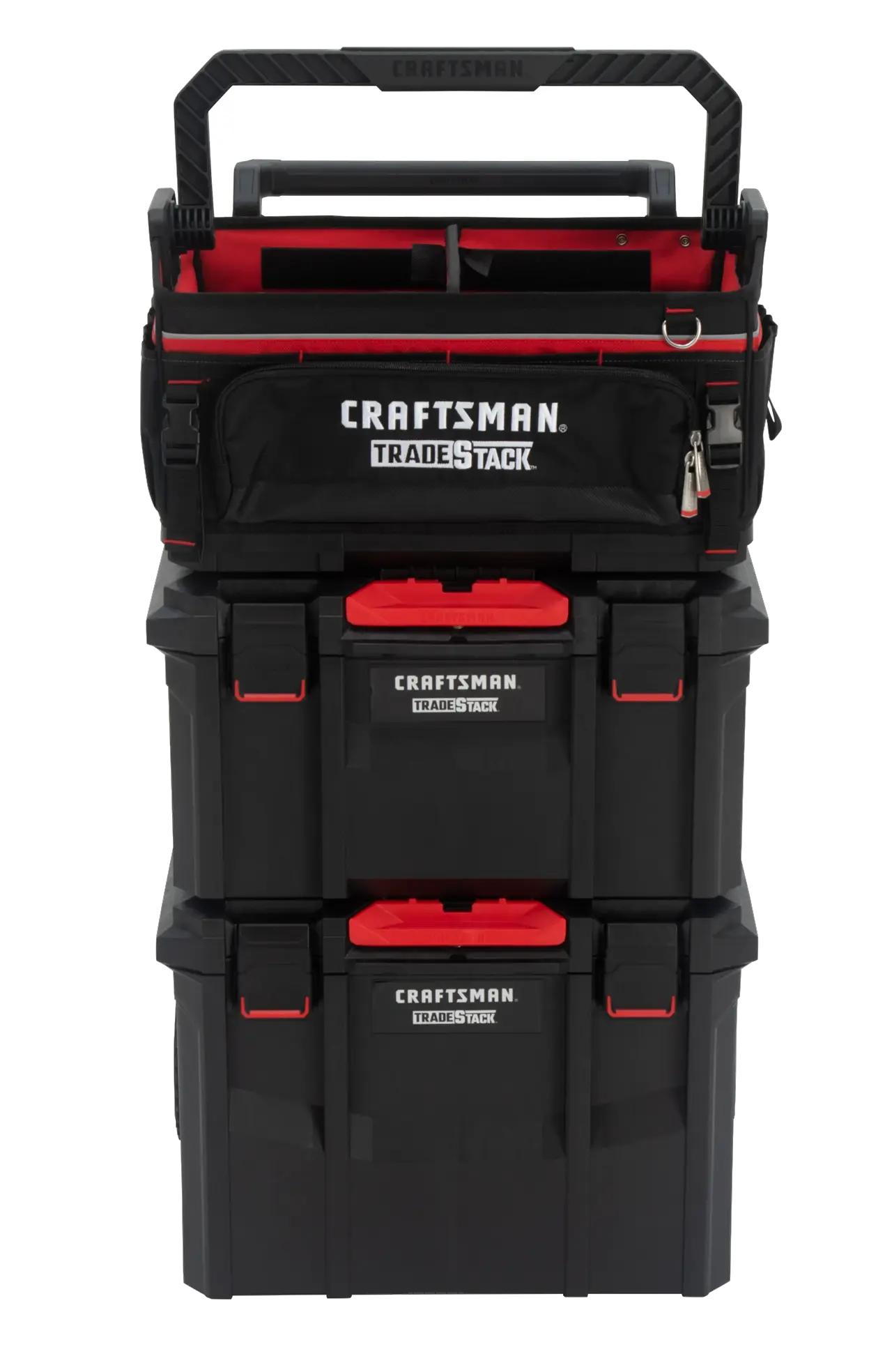 CRAFTSMAN TRADESTACK Tool Tote Tower Front Angle 