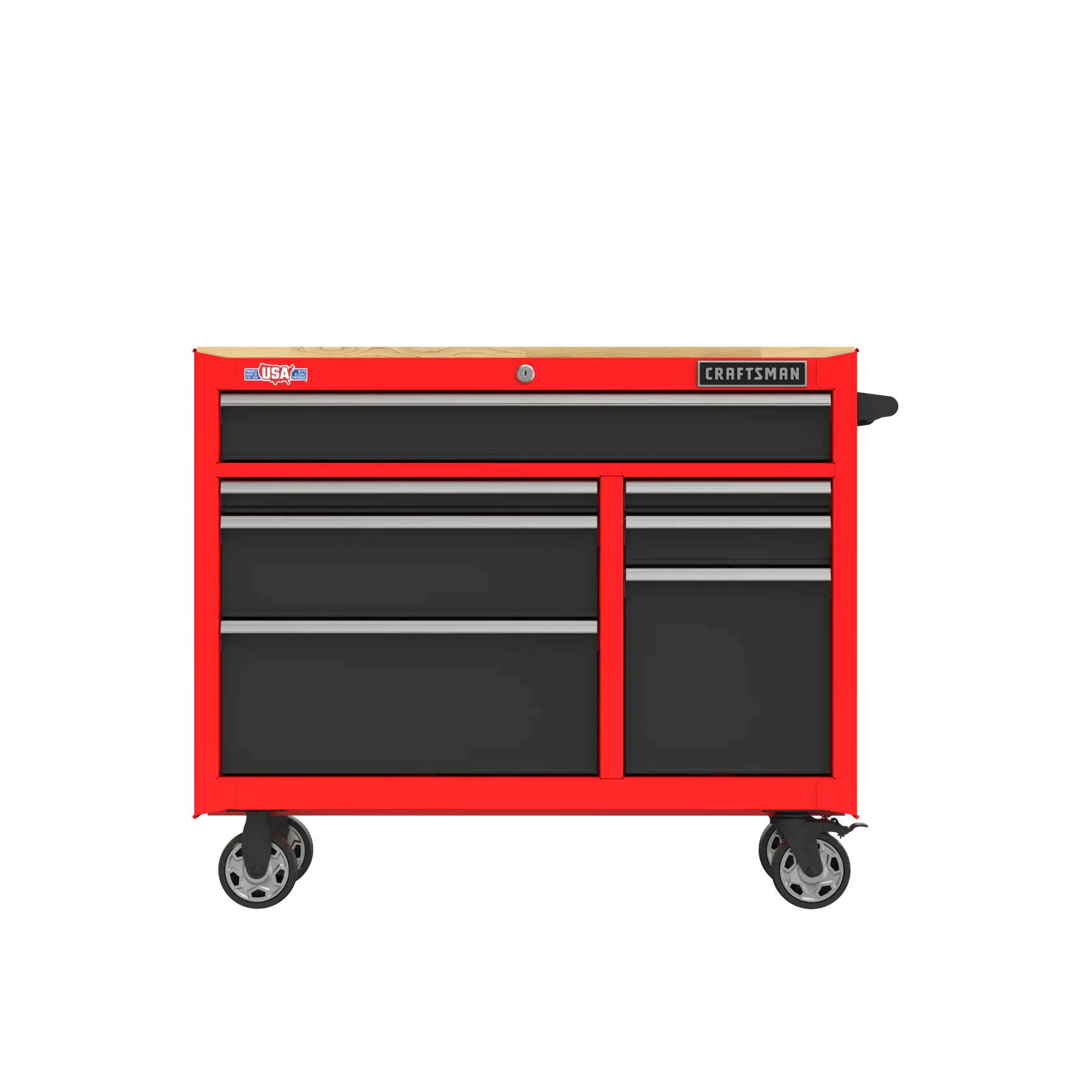 41 inch 7 drawer workstation.