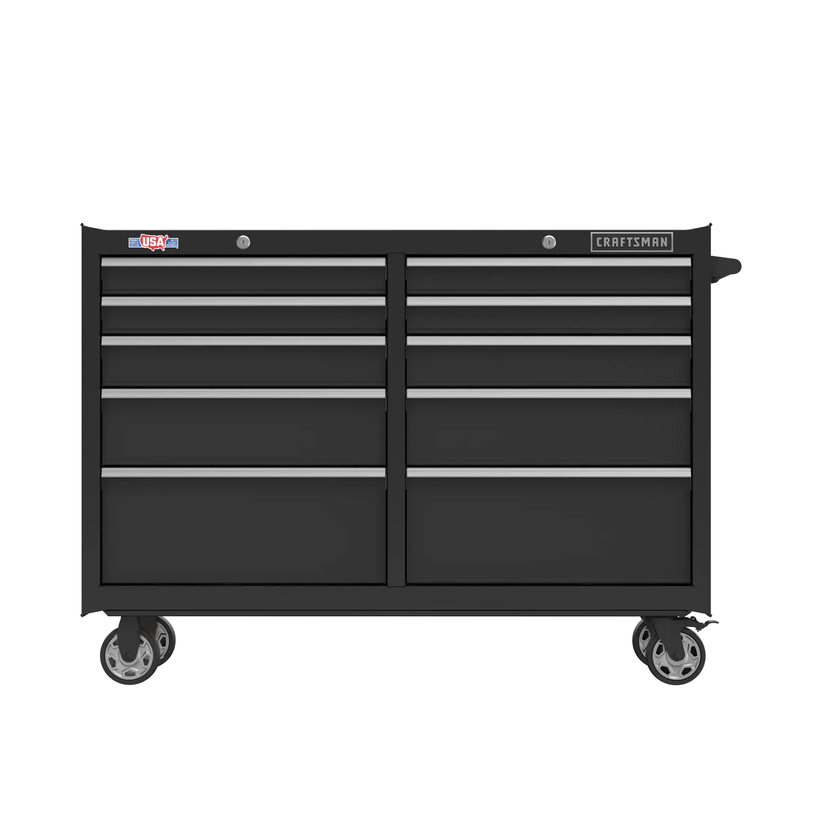 52 inch 10 drawer rolling tool cabinet.