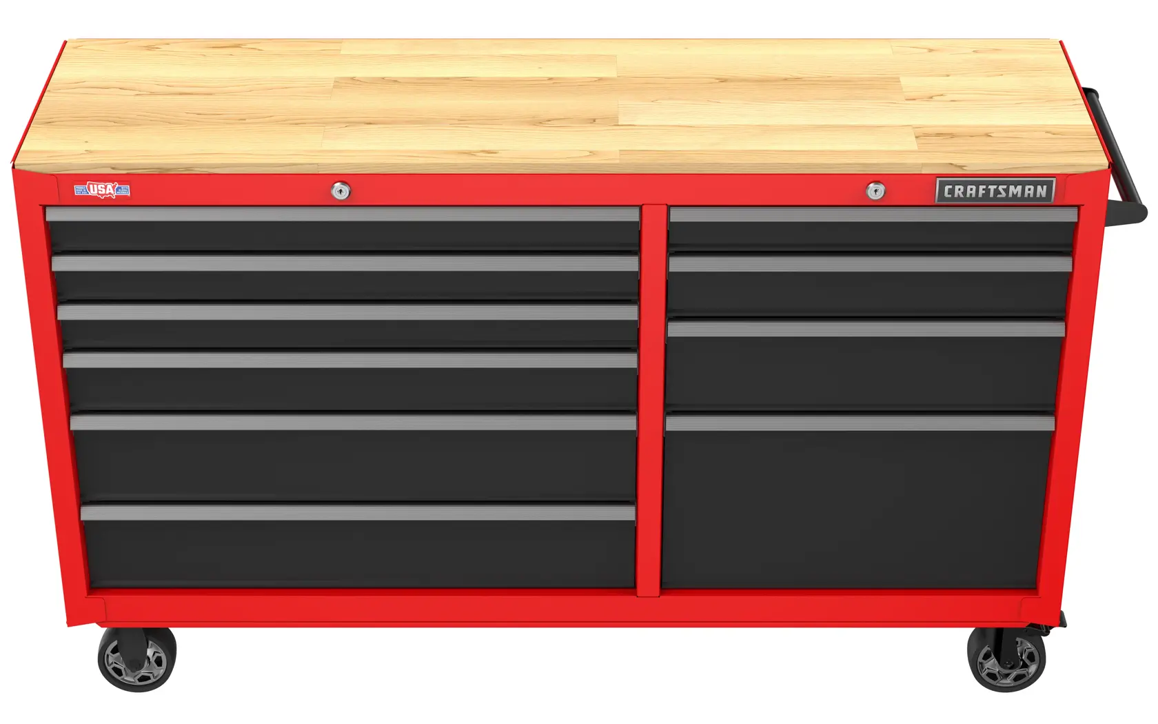CRAFTSMAN S2000 63" Workstation birdseye view