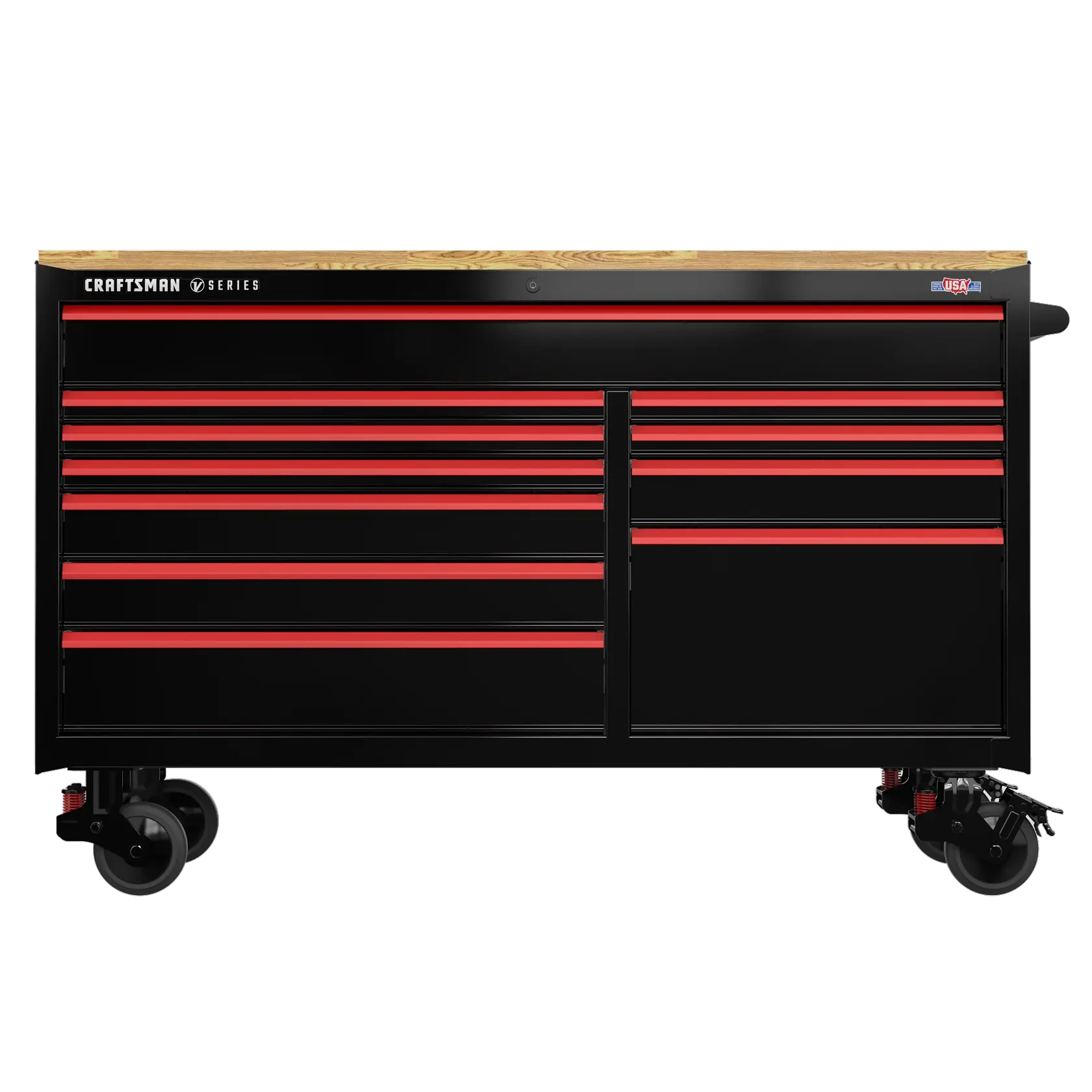 straight forward view of V-Series 63" Workstation