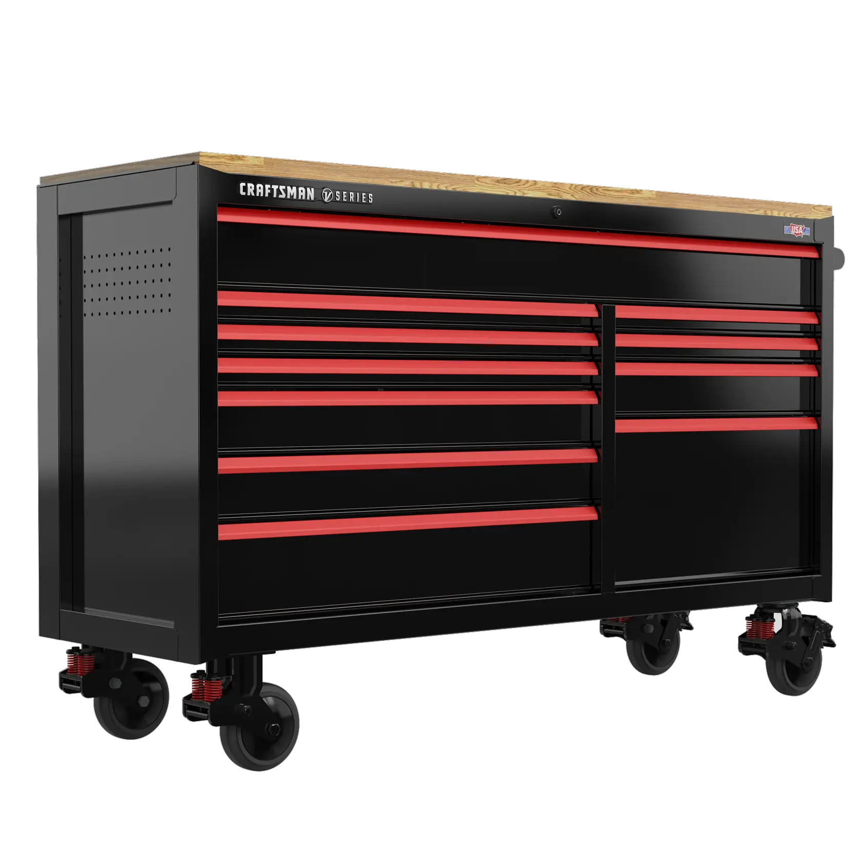 3/4 angle to the right view of V-Series 63" Workstation