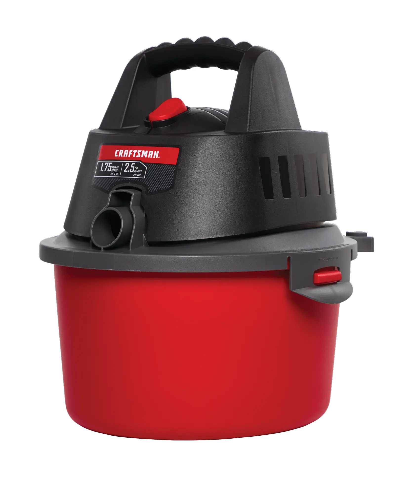 View of CRAFTSMAN Vacuums: Wet/Dry Shop Vac on white background