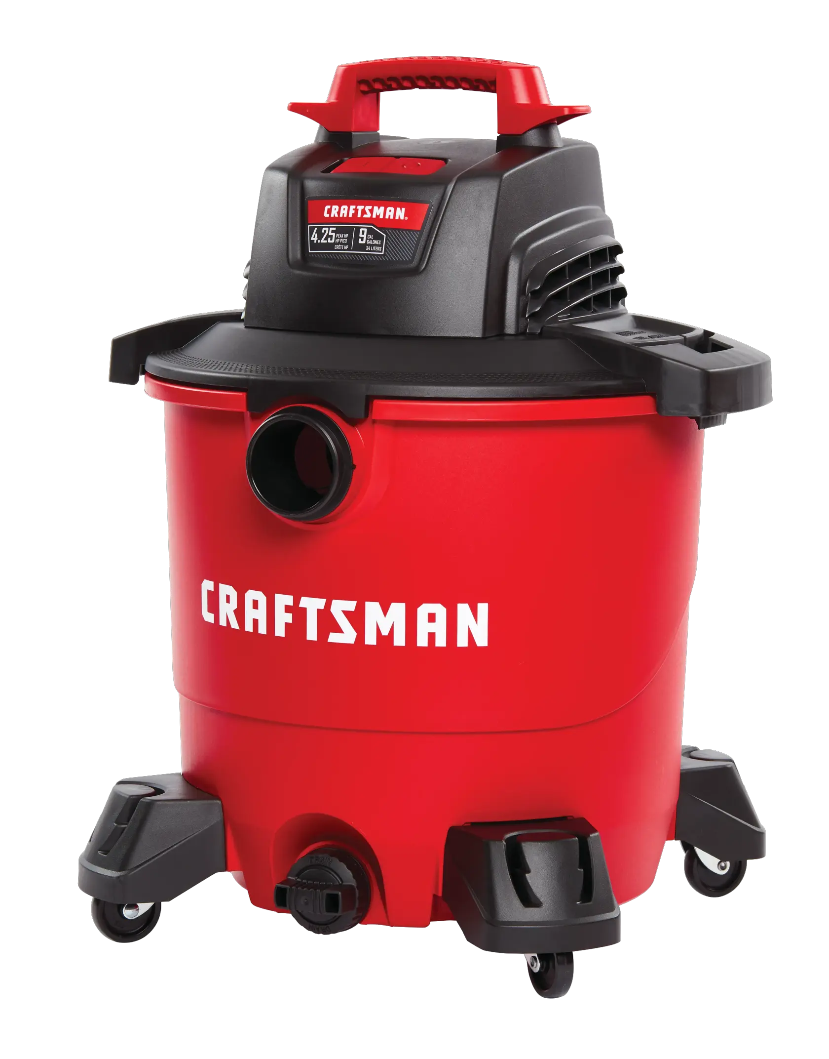 Wx様 CRAFTSMAN 9-Gallon 4.25 Peak HP Corded Electric Wet/Dry Shop