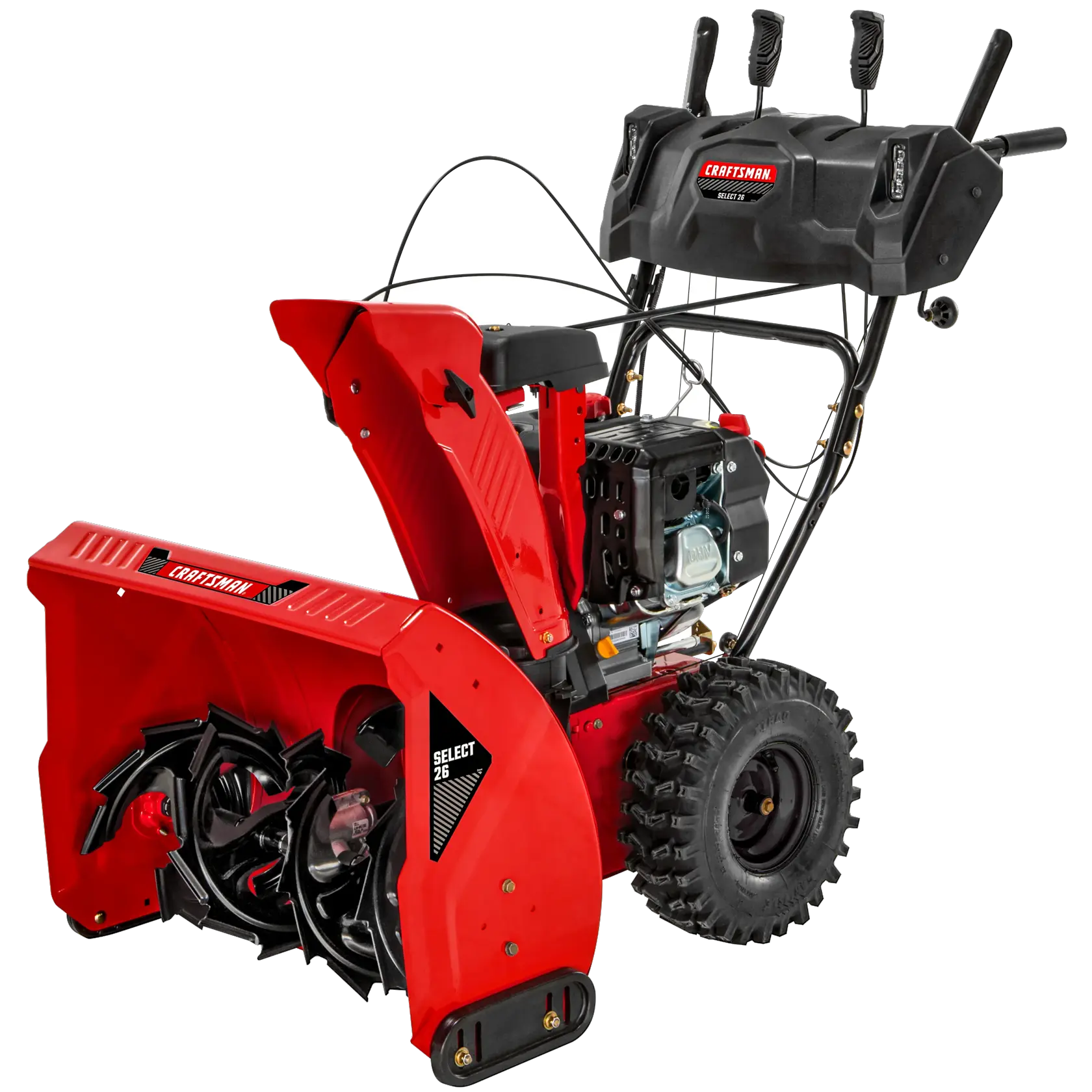 CRAFTSMAN Select 26 in 243 cc 2-Stage Gas Snow Blower on white background
