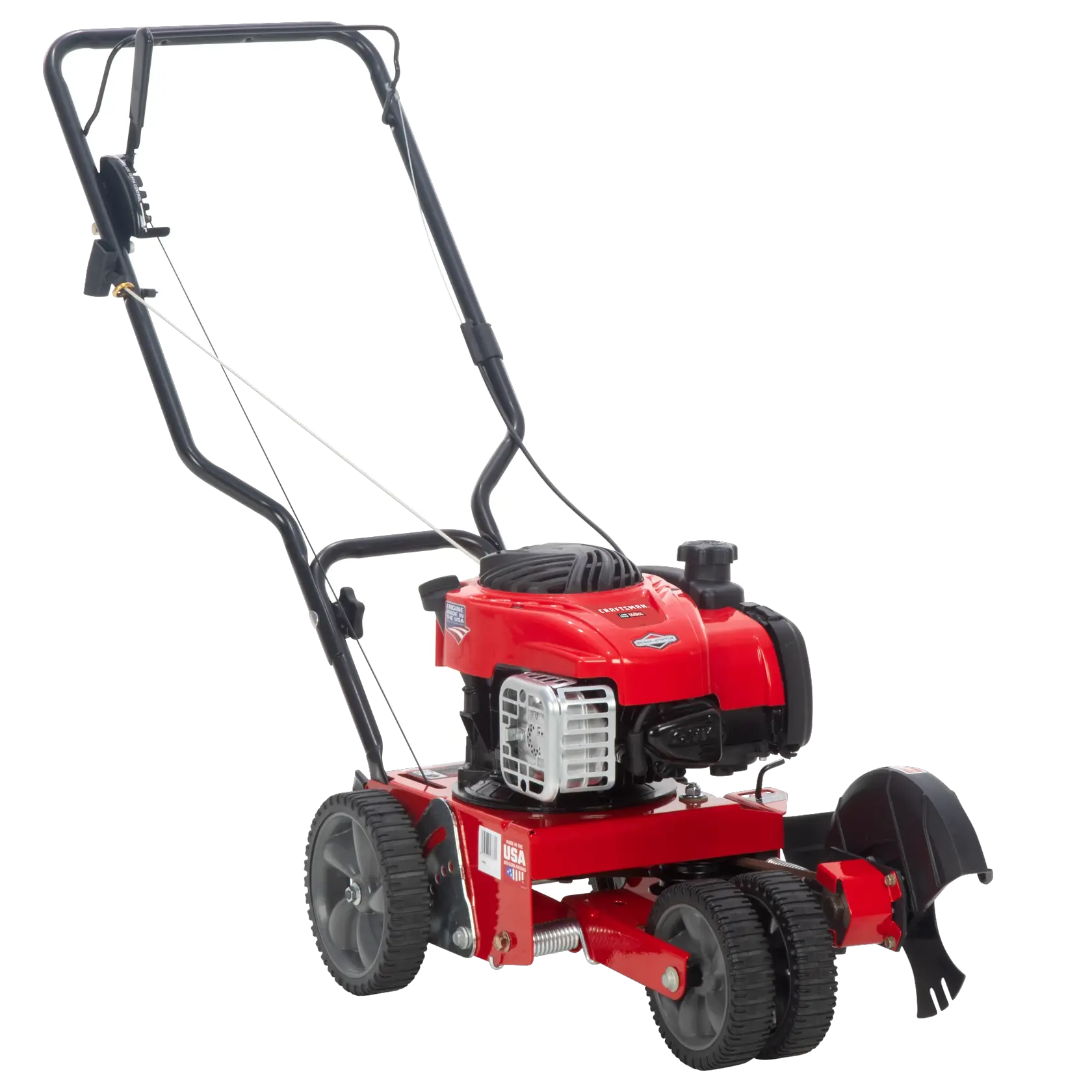 140CC Gas Wheeled Edger on white background