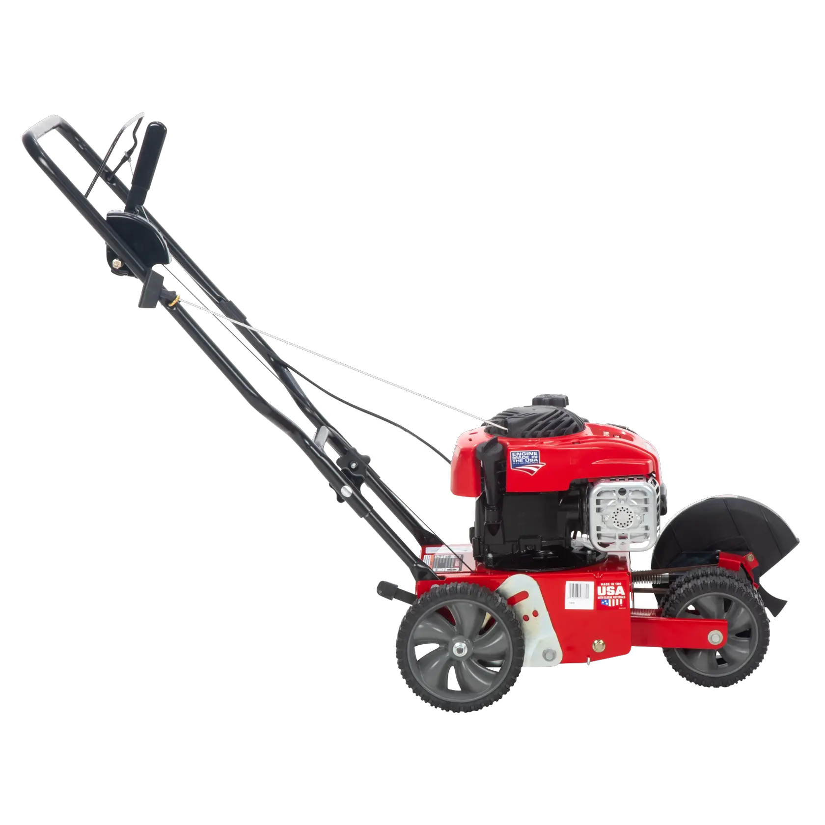 140CC Gas Wheeled Edger on white background