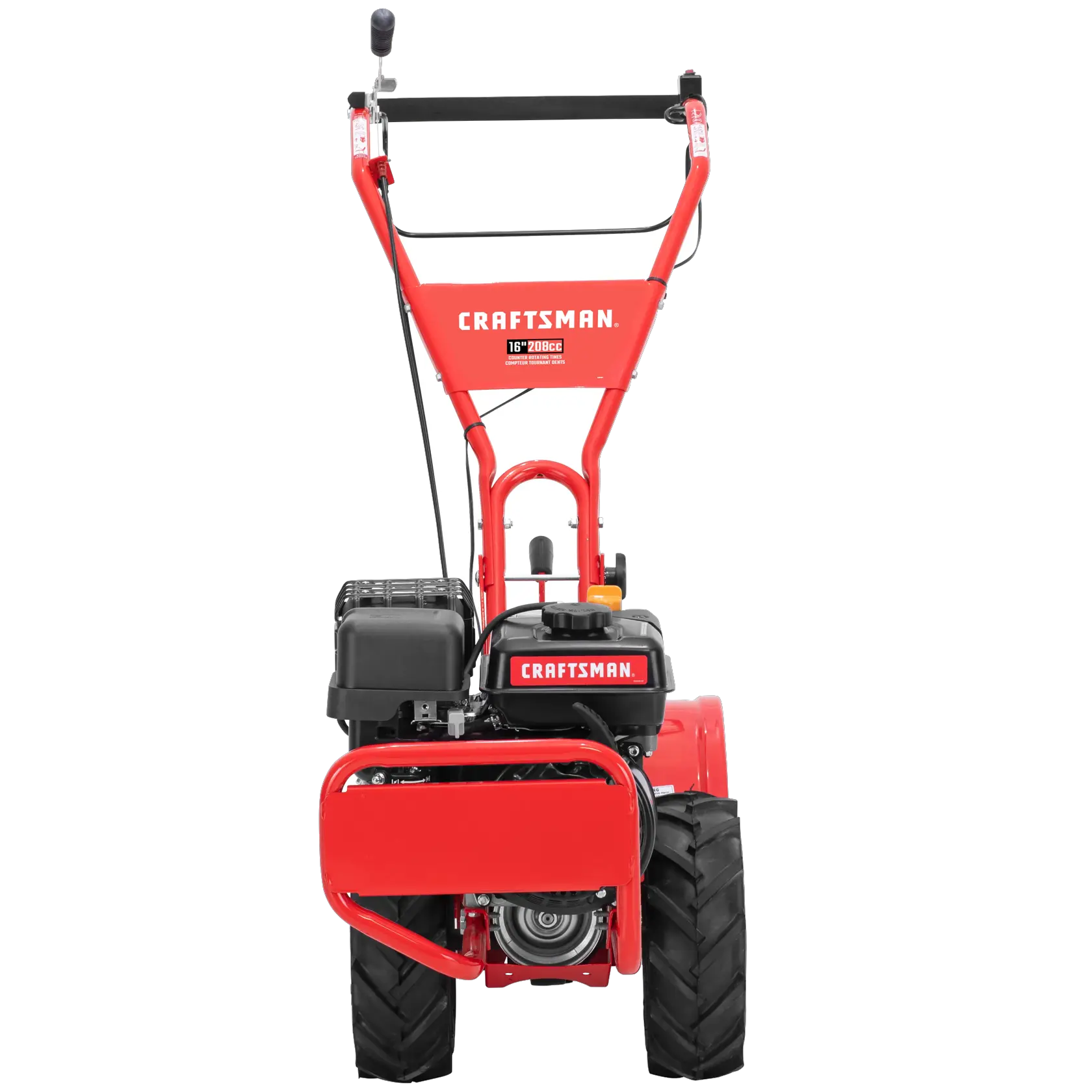 16-in. 208cc Gas Rear Tine Tiller