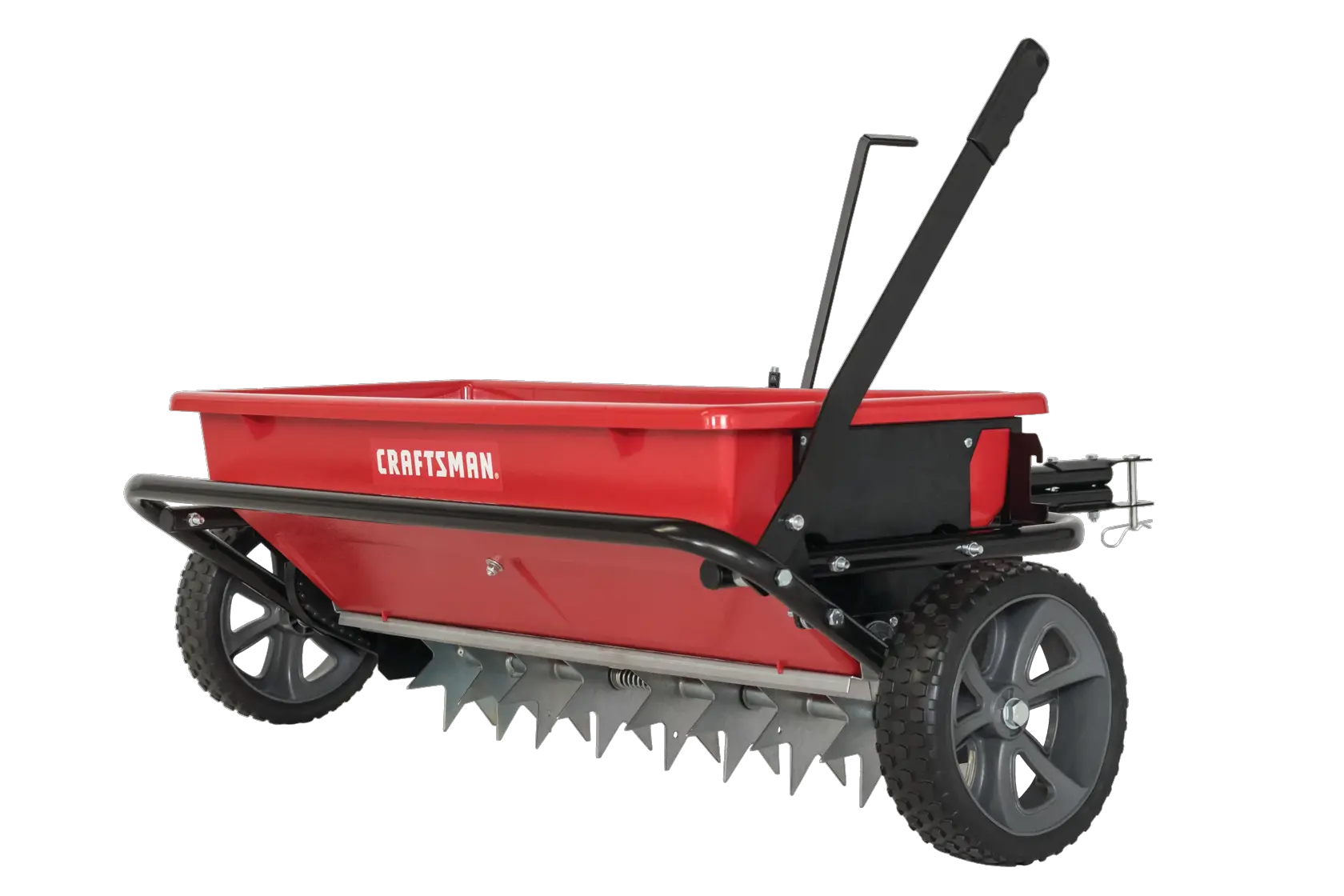 100 pounds aerator drop spreader combo.