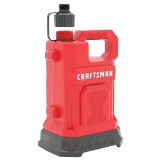 1-3HP WATER/UTILITY PUMP REINFORCED THERMOPLASTIC SUBMERSIBLE WITH GARDEN HOSE ADAPTER MAIN VIEW