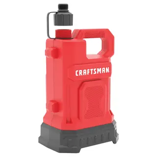 1-2HP WATER/UTILITY PUMP REINFORCED THERMOPLASTIC SUBMERSIBLE WITH GARDEN HOSE ADAPTER MAIN VIEW