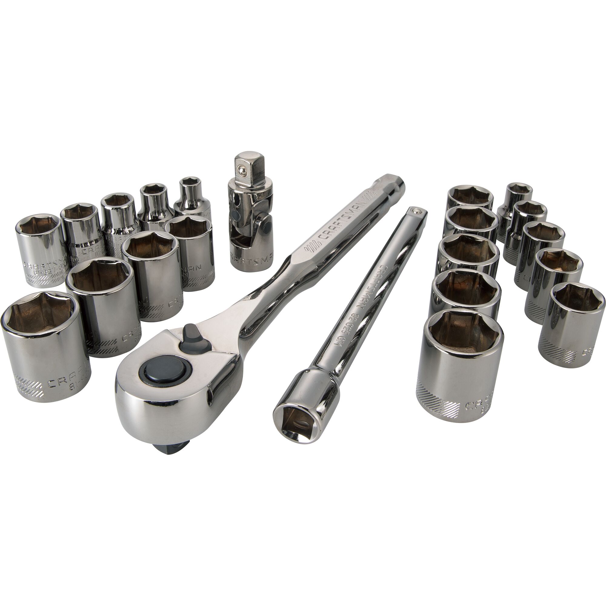carpenter ガンマ 90-ultraL CRAFTSMAN 3/8-Inch Drive Gunmetal Chrome Standard (SAE) and