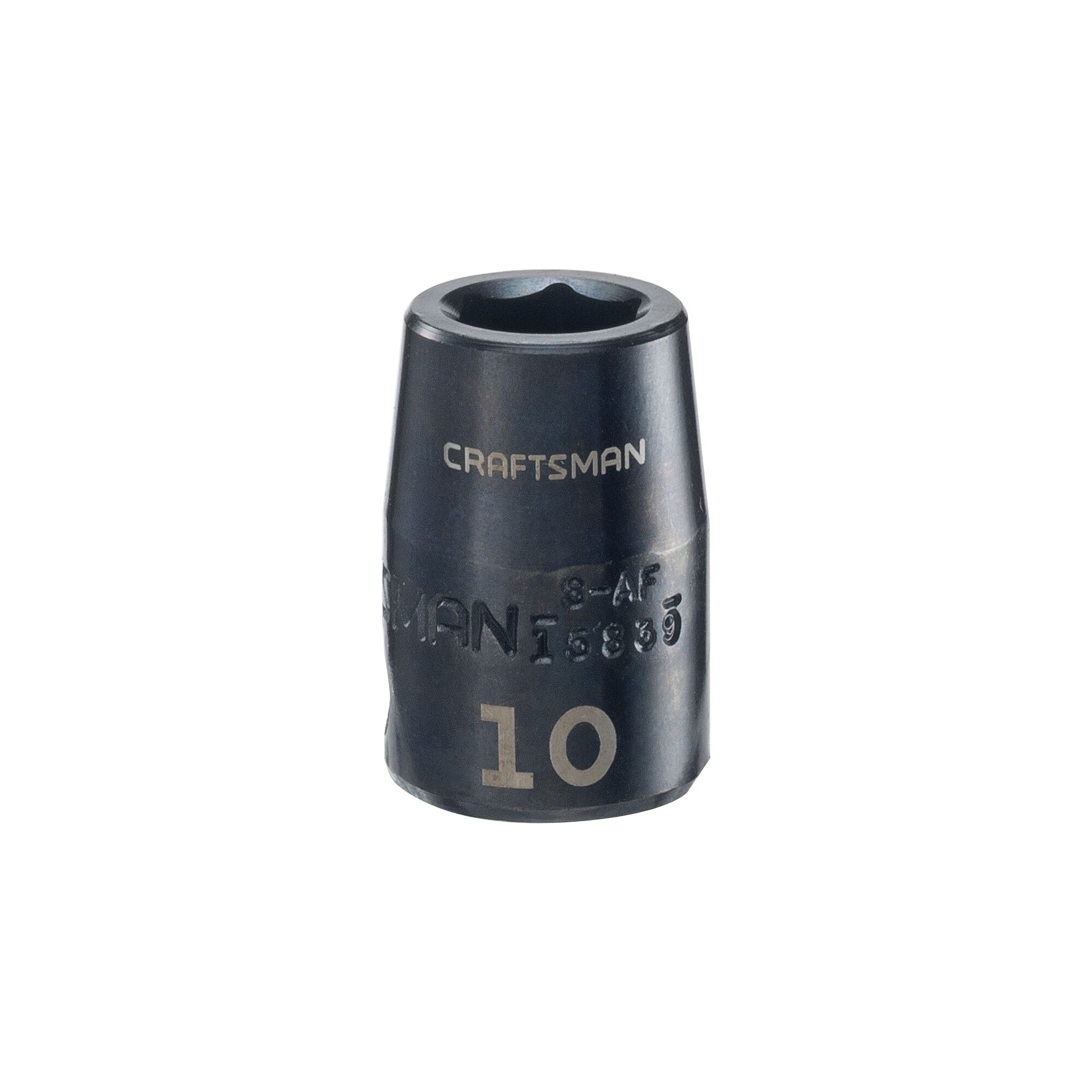 CRAFTSMAN 3/8-Inch Drive 10mm 6-Point Metric Shallow Impact Socket