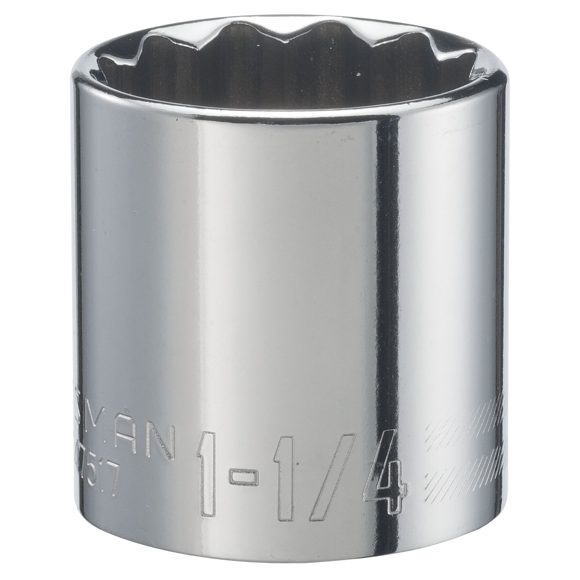 CRAFTSMAN 1/2-Inch Drive 1-1/4-Inch 12-Point Standard (SAE) Shallow Socket