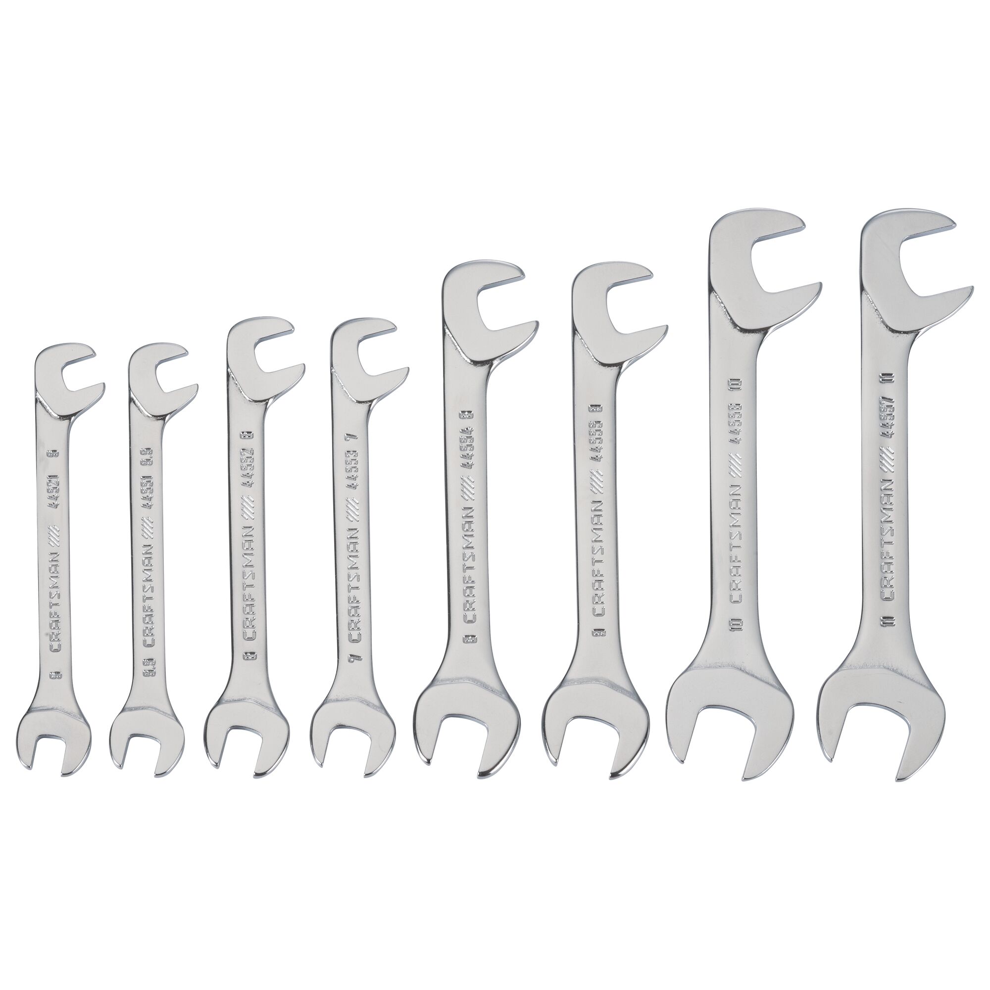 つき様 Craftsman 9-4308 8 Pc Metric Open-end Ignition Wrench Set