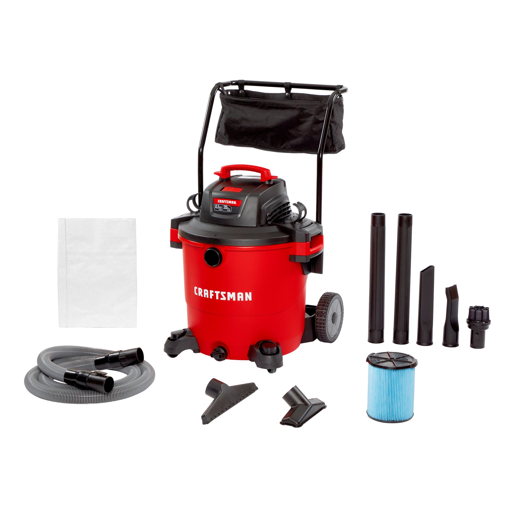 まーーーーー CRAFTSMAN 20-Gallon 6.5 Peak HP Corded Electric Wet/Dry Shop