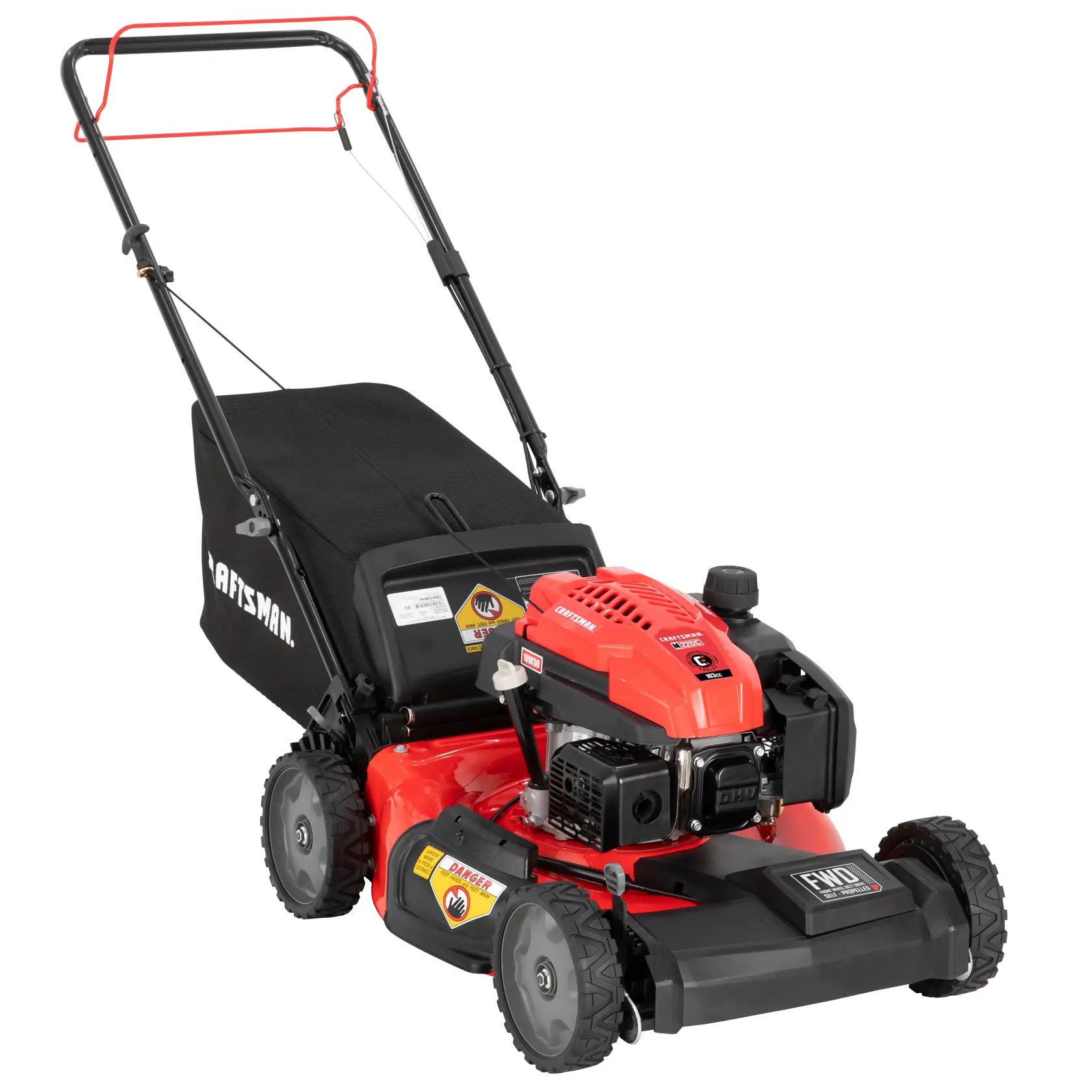 CRAFTSMAN M220  Mower Right Side Angle 
