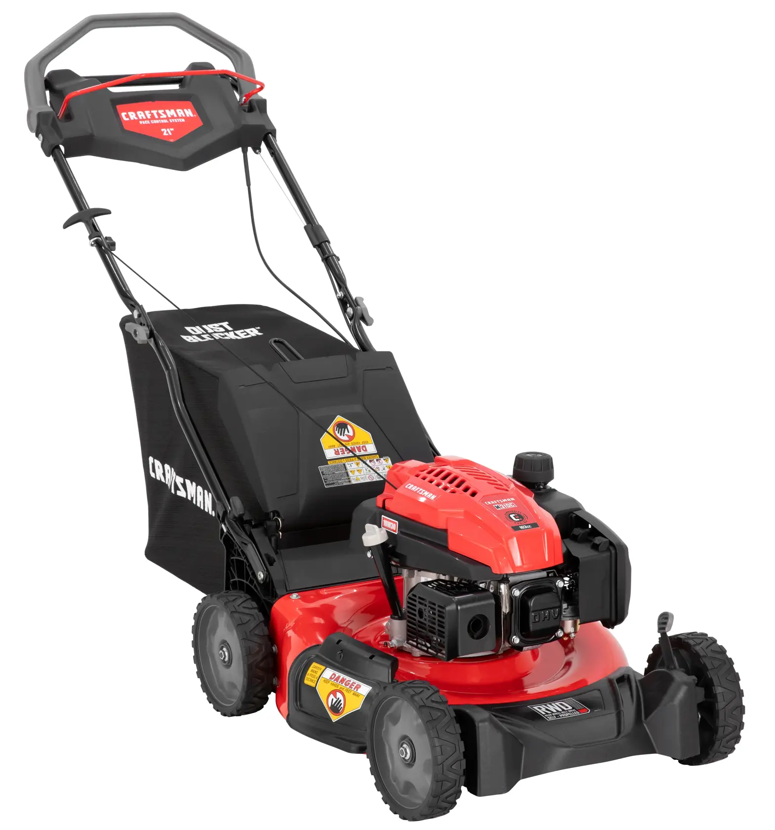 CRAFTSMAN M320 Mower Right Side Angle 