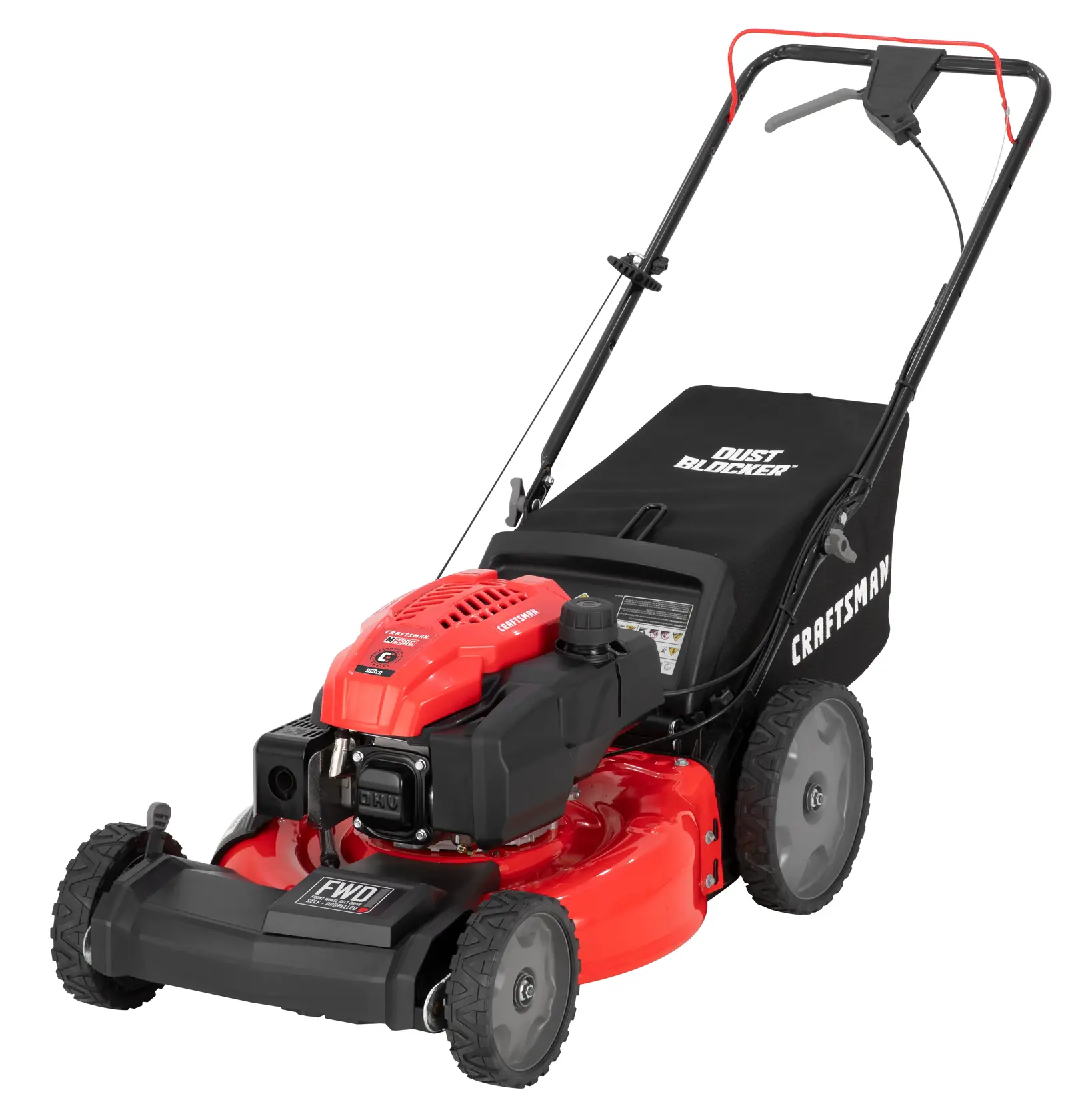 CRAFTSMAN M230 Mower Left Side Angle 