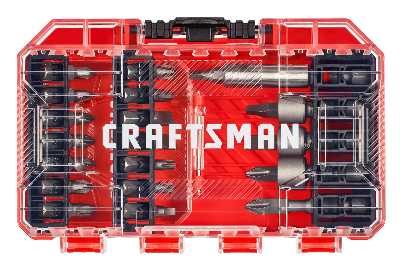 View of CRAFTSMAN Drill Bits: Set on white background