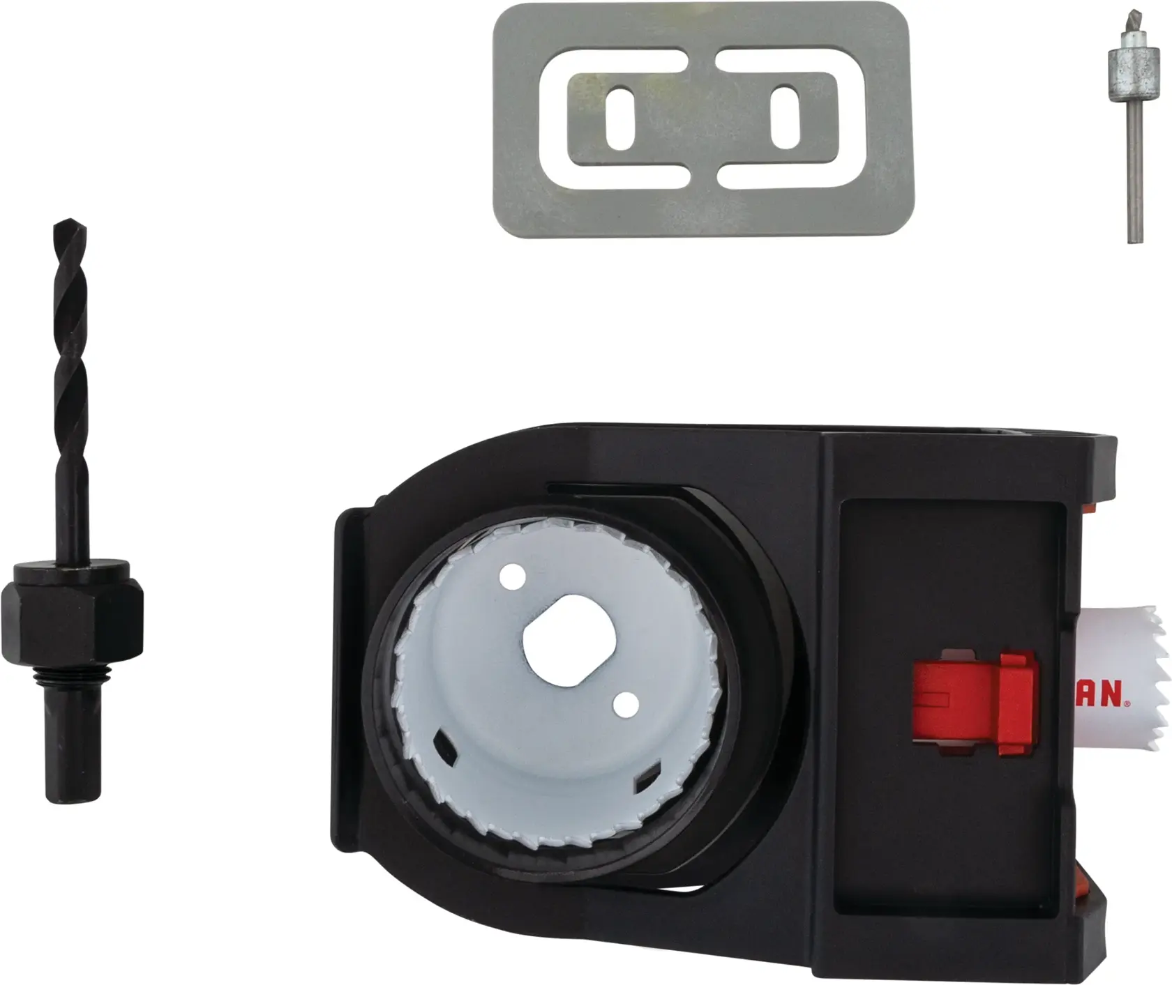 6 piece  door lock installation kit.
