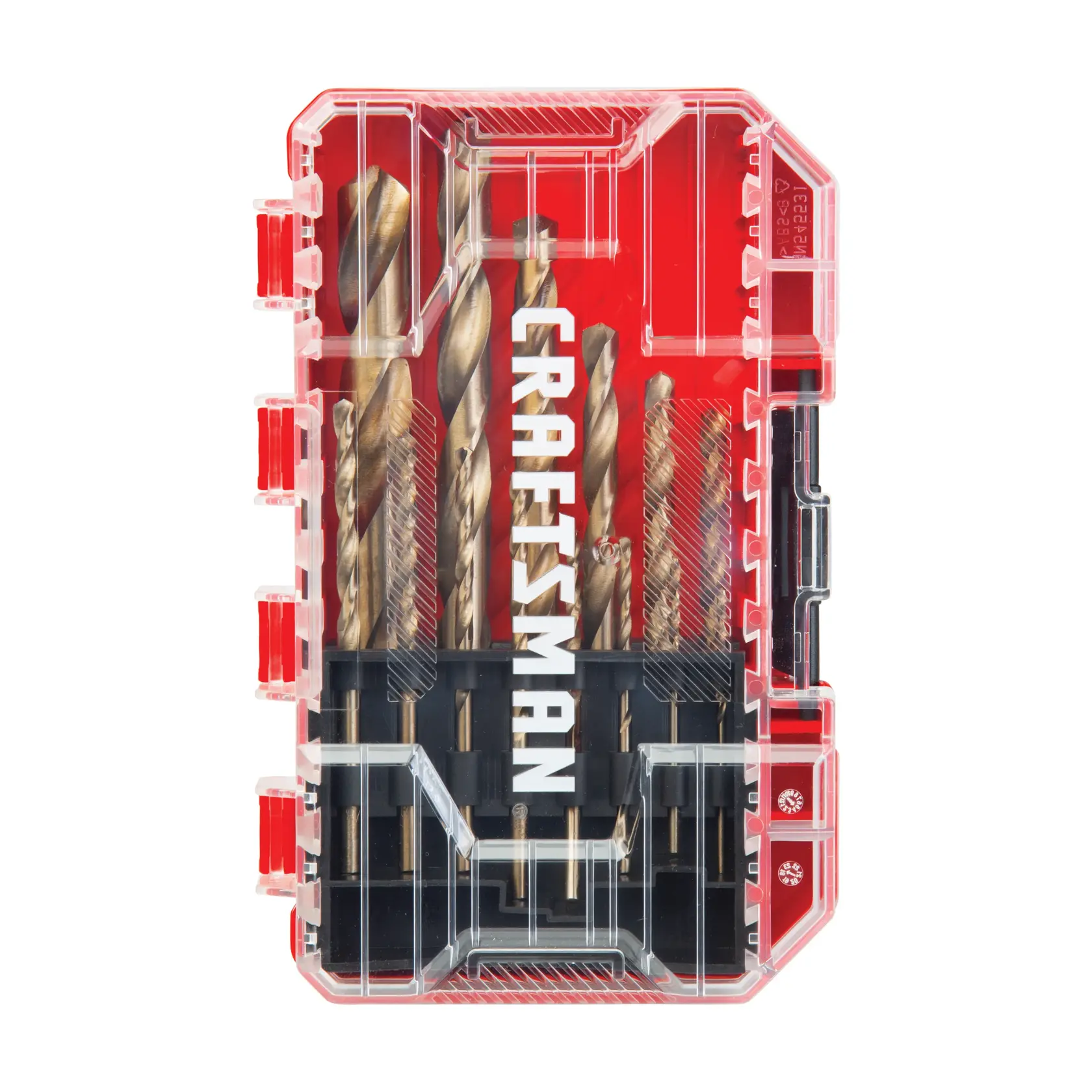 14 piece gold oxide drill bit set.