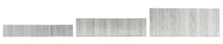 Porter-Cable brad nails assortment, three sizes, silver finish, white background beauty shot, front angle.