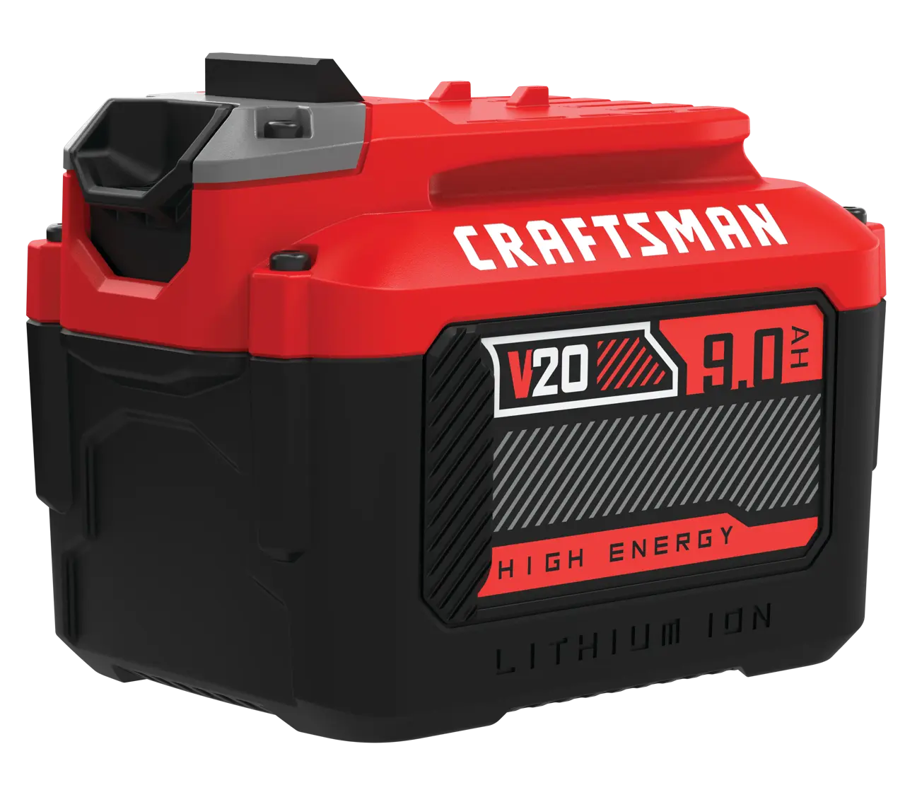 View of CRAFTSMAN Batteries & Chargers on white background