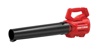 View of CRAFTSMAN Leaf Blowers on white background