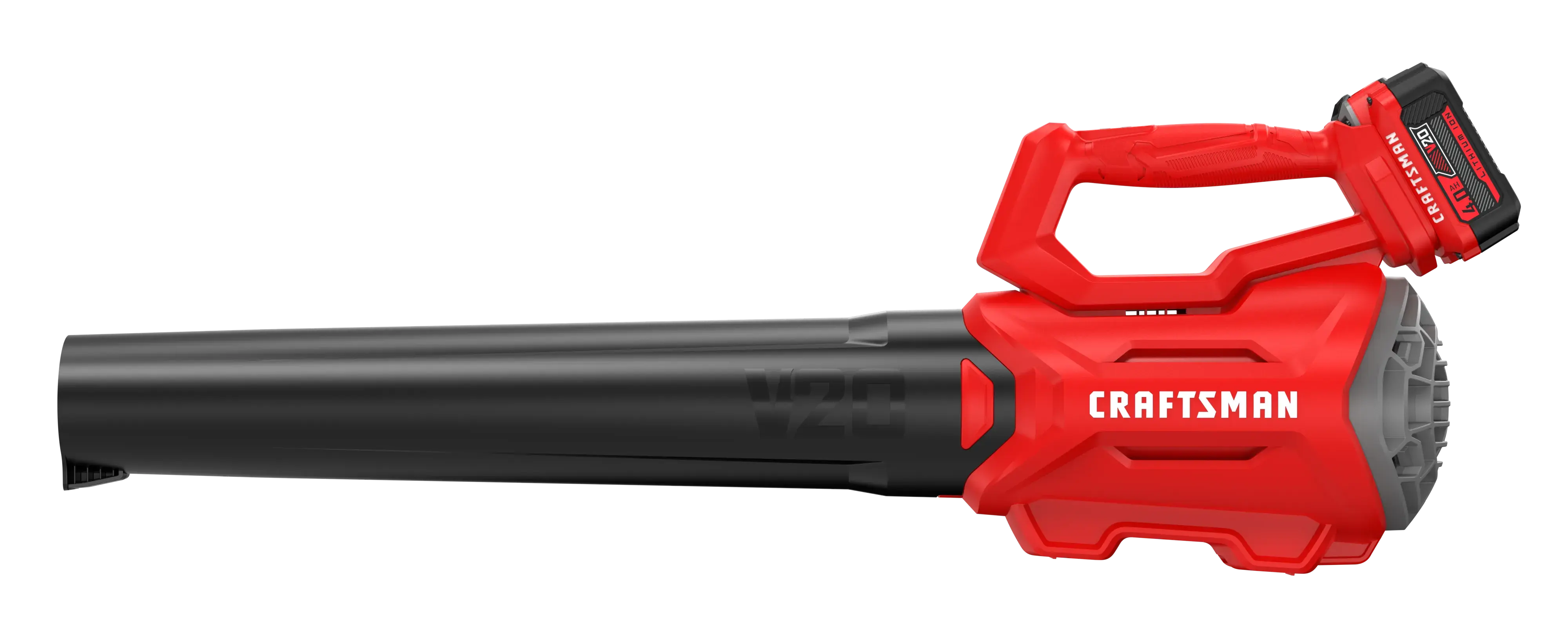 CRAFTSMAN V20* Cordless Axial Leaf Blower Kit Left Profile