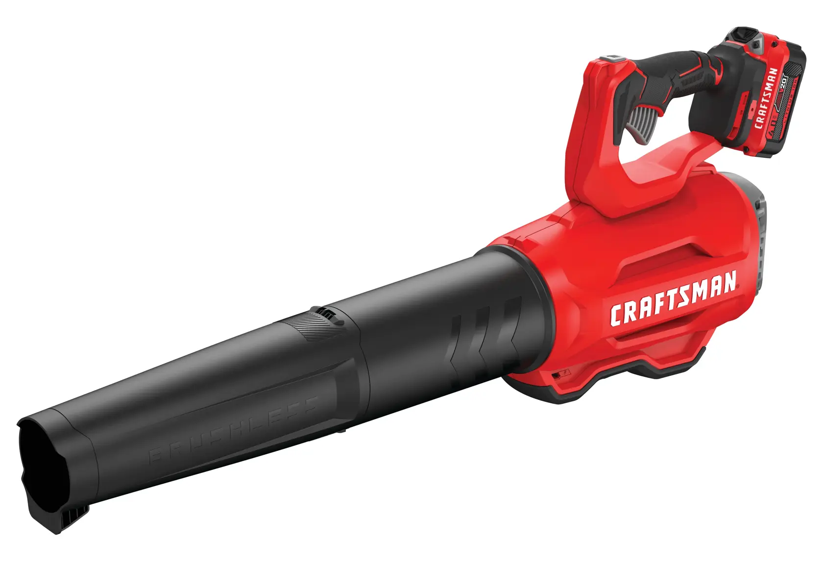 Brushless cordless axial blower kit 4 amp hour.