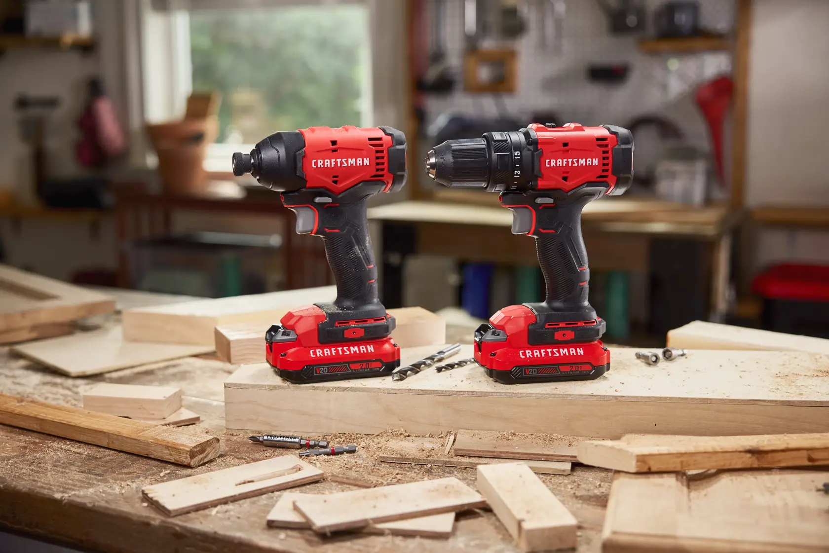 CRAFTSMAN® V20* Cordless 1/2 in. Drill/Driver Kit With 2Ah Battery and Charger