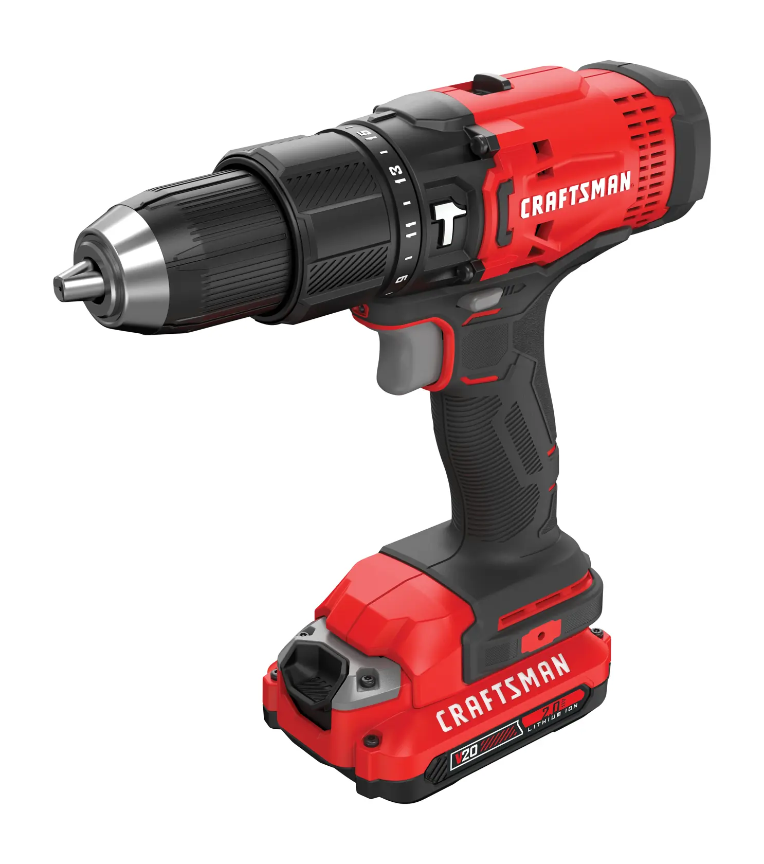 Image of CRAFTSMAN Hammer Drill with a white background.