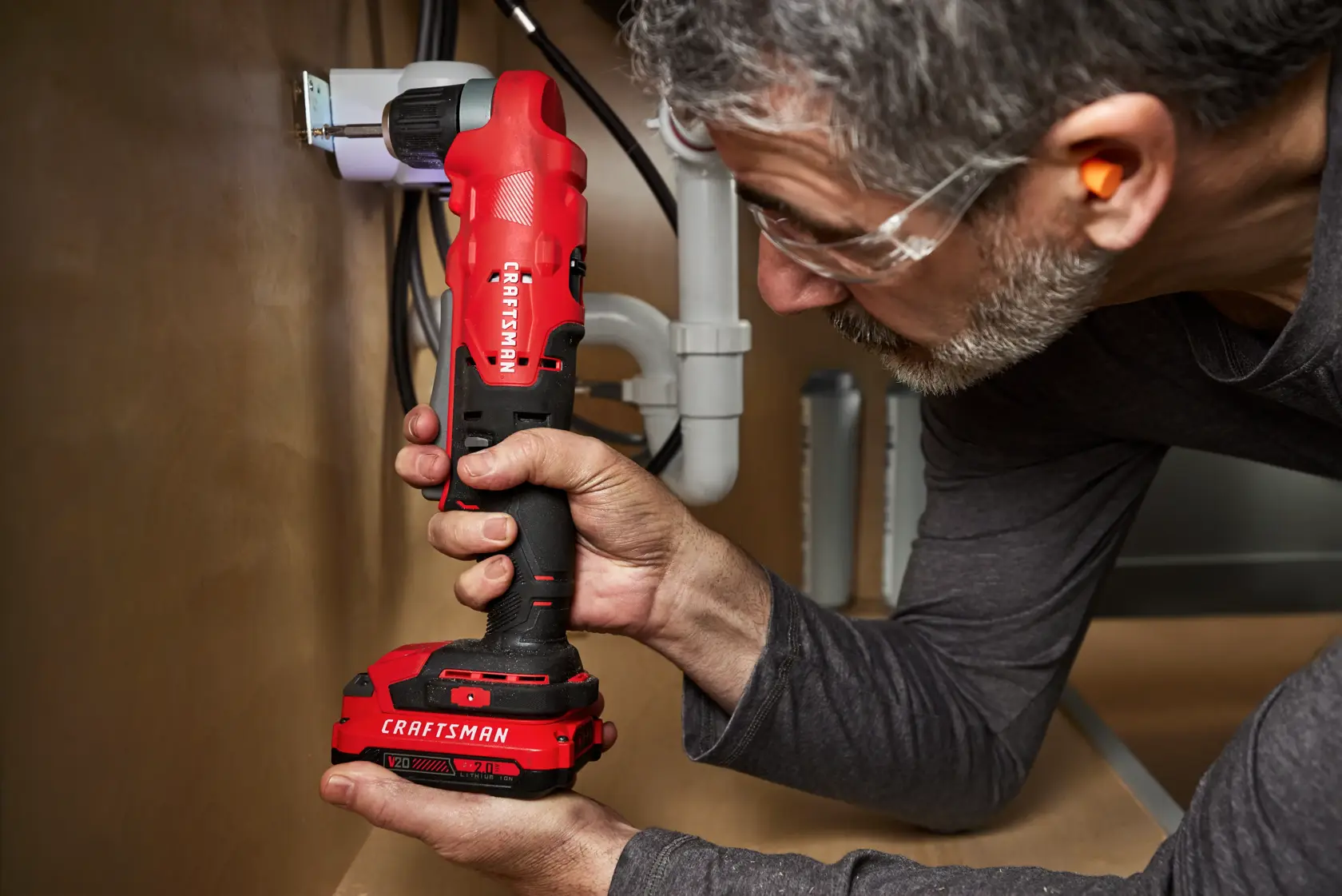 CRAFTSMAN V20 Right Angle Drill 