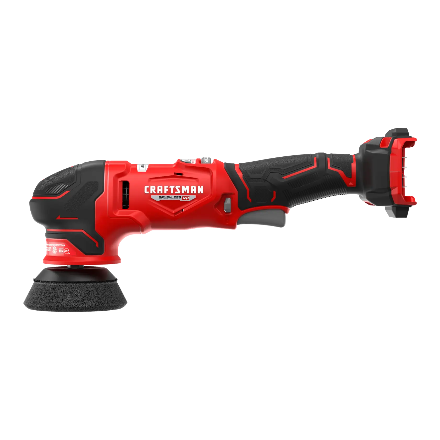 CRAFTSMAN BRUSHLESS RP™ V20* 3" Polisher Left Profile