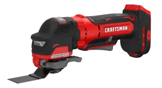 View of CRAFTSMAN Oscillating Multi-Tools on white background