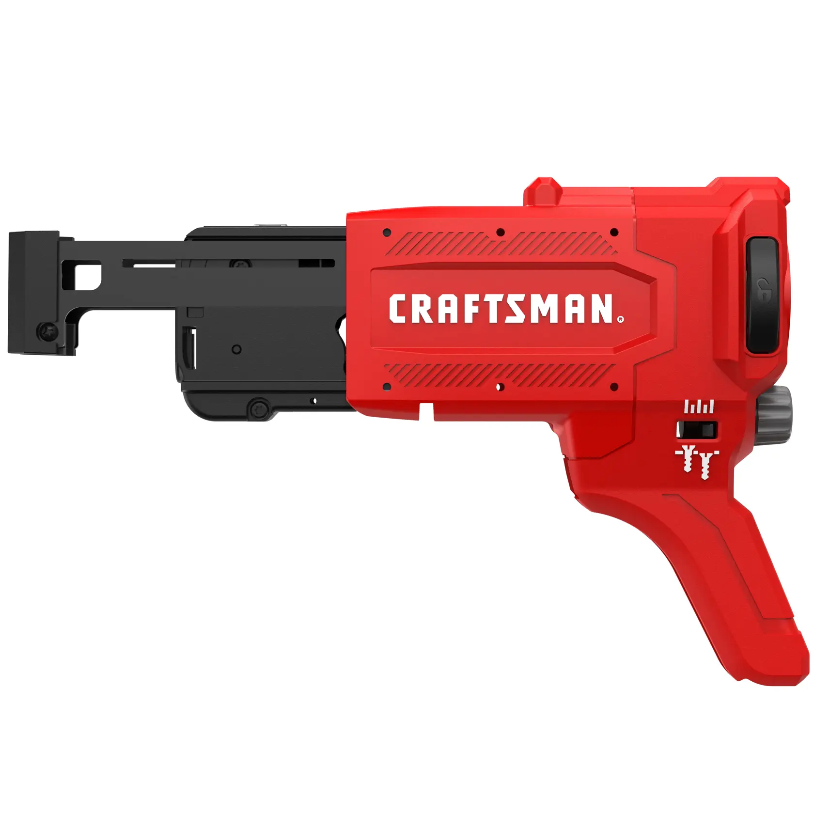 V20 CRAFTSMAN Drywall Screw gun attachment on White background