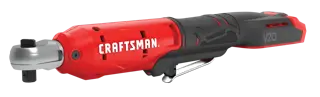 View of CRAFTSMAN Ratchets on white background