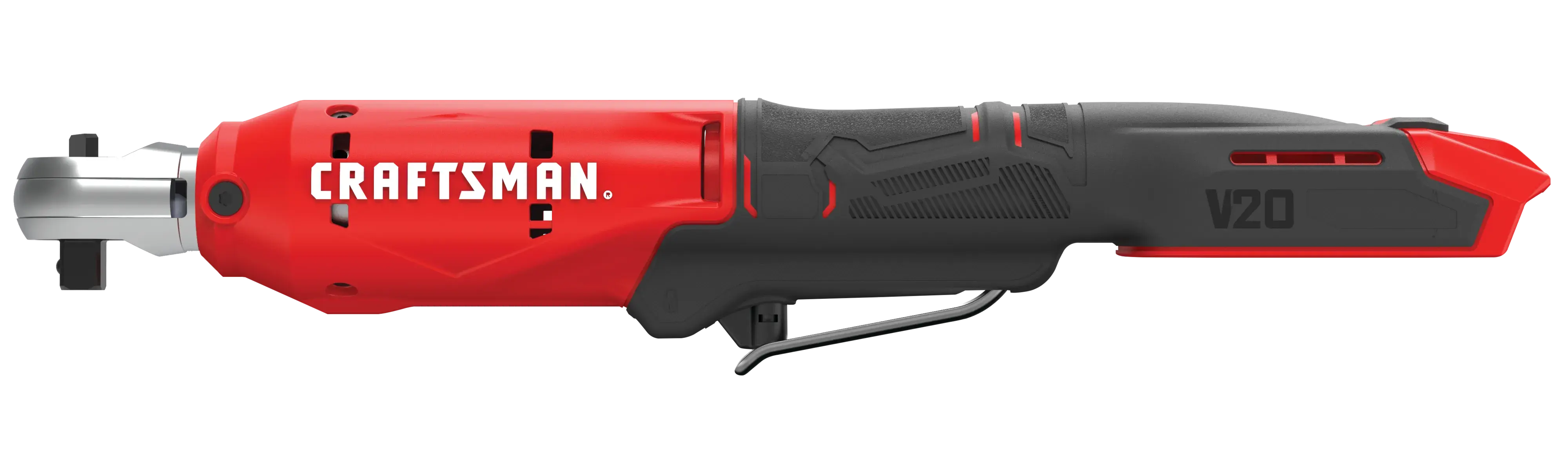 View of CRAFTSMAN Ratchets on white background